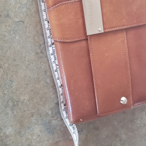 Vintage Leather Jimmy Choo Clutch or Large Wallet - Picture 10 of 11
